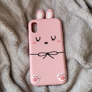 Cute bunny iPhone X case
